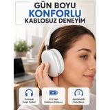 Palmira Demir Gürültü Azaltmalı Bluetooth Kulaklık | 5 Saat Kesintisiz Müzik Yeni Nesil