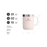 Palmira Demir Legendary Camp Mug Paslanmaz Çelik Termos Bardak, Pembe Kuvars (Rose Quartz), 0.23 Litre - 230 ml