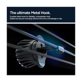 Palmira Demir Magsafe Araç Içi Telefon Tutucu 2in1 Air Vent & Dashboard (Ön Konsol ve Havalandırma Izgara ile Uyumlu) Kısa Versiyon iPhone & Magfit ile Uyumlu + Dahili Metal Halka MTF13 Matte Gray - ACP08316