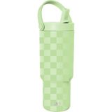 Palmira Demir Modern Kids Trek Pivot Termos 0,7 L - Lime Checkmate - 230 ml