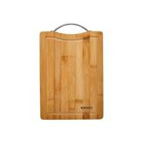 Palmira Demir Owen Rectangle Large Bambu Kesme Tahtası - Ahşap
