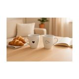 Palmira Demir Porselen Pretty 2 Parça Mug Bardak