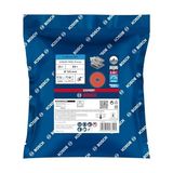 Palmira Demir Professional 25X Expert R782 Prisma Seramik X-Lock Fiber Diskler (Çelik, Paslanmaz Çelik Saclar, Ø 125 Mm, Kum Kalınlığı 80, Aksesuar Küçük Avuç Taşlama Makinesi)