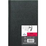 Palmira Demir Sanatçı Serisi Eskiz Defteri Kağıt Pedi, Kalem ve Kömür Için, Asit Içermez, Sert Ciltli, 29,5 Kg, 5,5 x 8,5 Inç, 100 Yaprak, 0, 5,5 x 8,5 cm - 01-Siyah