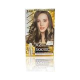 Palmira Demir Serisi 24K Altın Parçacıklı Serum ile 1 Kutu 2 x 50 ml ve Geliştiriciler Saç Boyası (Açık Kumral 8.0)