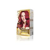 Palmira Demir Serisi 24K Altın Parçacıklı Serum ile 1 Kutu 2 x 50 ml ve Geliştiriciler Saç Boyası (Çilek Kırmızısı 5.65)