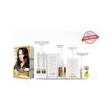 Palmira Demir Serisi 24K Altın Parçacıklı Serum ile 1 Kutu 2 x 50 ml ve Geliştiriciler Saç Boyası (Koyu Kahve 3.0)