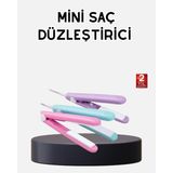 Palmira Demir Seyahat Tipi Mini Saç Düzleştirici – Seramik Kaplama, Hızlı Isınma, Kompakt Tasarım