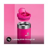 Palmira Demir The Aerolight Transit Mug Termos Bardak, Koyu Pembe (Pink Vibes), 0.35 Litre - 0 - Siyah