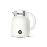 Palmira Demir Xenon Smart Akıllı Kettle Paslanmaz Çelik Çift Katmanlı Wi-Fi Mobil Uygulama ile Uzaktan Kontrol Edilebilen Otomatik Kapanma Hızlı Kaynatma Kaçak Akım Korumalı Su Isıtıcı 1.5 Lt (Krem) X7101