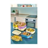 Palmira Demir Yeni Nesil Sefer Tası Lunch Box Beslenmez Kabı Paslanmaz Çelik 1300 ml