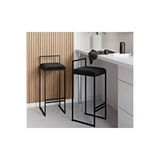 PalmirAtic Bar Tipi Sandalye Lüks Ürün Metal Profil Iskelet Çok Renkli