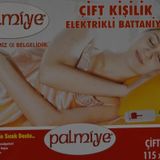 Palmiye Çift Kişilik Elektrikli Battaniye