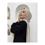 palmiyestore Palmiye Kadın Bej Penye Şal