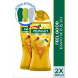Palmolive Aroma Sensations Feel Good İpeksi Banyo ve Duş Jeli 500 ml x 2 Mango ve Fraggipani Kokusuyla