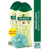 Palmolive Body Mind Papatya Özü ve Doğal Yağ 2x500 ml Duş Jeli
