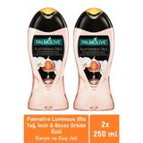 Palmolive Luminous Oils İncir Beyaz Orkide Özlü 2x250 ml Duş Jeli