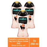 Palmolive Luminous Oils Incir & Orkide Özü Duş Jeli 250 Ml - 3'Lü Seyahat Paketi