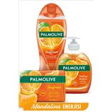 Palmolive Mandalina Kokulu Duş Jeli 500 ml, 4x90 GR Sabun, 500 ML Sıvı Sabun