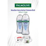 Palmolive Mıcellar Care Keten Tohumu Özlü 500 ml Duş Jeli x 2 ve Rosıe Mendil - 450 ml