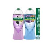 Palmolive Moments Böğürtlen Orkide 500 ml Duş Jeli + Sandal Ağacı Lavanta 500 ml Duş Jeli