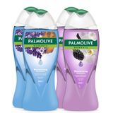 Palmolive Moments Lavanta Yağları ve Böğürtlen ile Nemlendirici Banyo ve Duş Jeli 500ml x 4 Adet