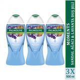 Palmolive Moments Sandal Ağacı ve Lavanta 3x500 ml Duş Jeli