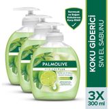 Palmolive Mutfak Koku Giderici Sıvı El Sabunu 3'lü Paket 300 ml – Yemek Sonrası Kalıcı Koku Önleyici