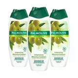 Palmolive Naturals Zeytin Özü ve Nemlendirici Süt İle Yoğun Nemlendirme 3x500 ml Duş Jeli
