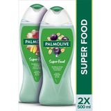 Palmolive Super Food Greyfurt Suyu & Zencefil Özü ve Super Food Acai Üzümü & Yulaf Özleri 500 ml