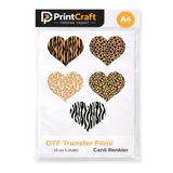Palo Santo 15 cm (5 Model) Hayvanlar Alemi Modeli Ütü ile Yapışan DTF Transfer Baskı (A4)