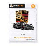 Palo Santo 23x25 cm Spor Araba Modeli Ütü ile Yapışan DTF Transfer Baskı (A3)