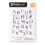 Palo Santo 4 cm 29 Harf Modelli Ütü ile Yapışan Transfer Baskı (A4)