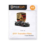 Palo Santo 8x10 cm Spor Araba Modeli Ütü ile Yapışan DTF Transfer Baskı (A5)
