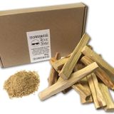 PALO SANTO Rock&Baby 100 g, %100 Doğal Ahşap, Yanık+10 g, Halat Ahşap, Peru Hava geçirmez Torbalarda, Çok Aromatik