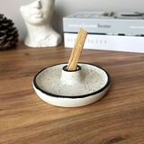 Palo Santo Seramik Tütsülük | Granit Rengi | Döküm Seramik Tozu | El Boyaması