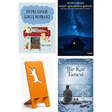 Paloma Yayınevi Depresyona Giriş Rehberi - Dana Eagle + Kuzey Işıklarının Şarkısı + Telefon Tutucu + Bir Kar Tanesi