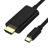 Paloxy USB C - HDMI Kablosu (6FT), [4K, Yüksek Hızlı] USB Tip C - HDMI Kablosu Ev Ofis için, [Thunderbolt 3/4 Uyumlu] Chromebook için, MacBook Pro/Air 2023 için, iPad Pro, iMac için, XPS 17, S23 için