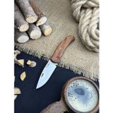 Palta Outdoor Piknik Çakısı Kamp Bıçağı Katlanabilir Çakı Outdoor Bıçak Deri Kılıf Hediyeli Sapelli Ağacı Saplı