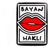 Palto Tasarım Bayan Haklı Cep Çanta Makyaj Aynası - Kompakt Cep Aynası