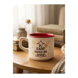PALTO TASARIM Bu Kadın Harika Bir Anne Beyaz Venüs Kupa - Hediyelik Kupa Fincan Mug