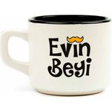 Palto Tasarım Evin Beyi Beyaz Venüs Kupa - Hediye Seramik Kupa - 1 Adet