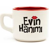 Palto Tasarım Evin Hanımı Beyaz Venüs Kupa - Hediye Seramik Kupa - 1 Adet