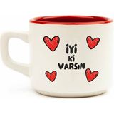 Palto Tasarım Iyi Ki Varsın! Beyaz Venüs Kupa - Hediye Seramik Kupa - 1 Adet