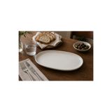 PALU GASTRO Bonna Hygge Oval Porselen Servis Tabağı, 30 cm, İç Mekan Kullanımı için