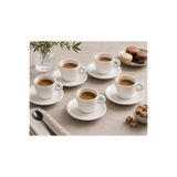 PALU GASTRO Porselen Espresso Fincanı, 70 cc, 6'lı Set