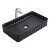 PALUCİ ARTE PLUS BLACK DİKDÖRTGEN LAVABO