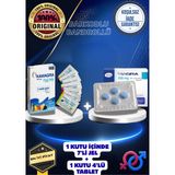 Palvin VIAGRA100HAP + 1 Kutu Kamagrajel_7'li Set Orijinal Performans Tablet Jel Erkeklericin Sertlestirici Destekleyici - 1 Paket