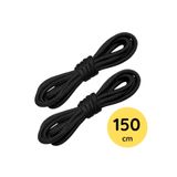 Palwin 150 Cm Yuvarlak Bot Bağcığı, Fitilli Dayanıklı Bağcık, Uzun Ayakkabı Bağcığı Ipi, 1 Çift