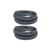 Palwin Exclusive 120 cm Ayakkabı Bağcığı, Yassı Çift Katmanlı Örgülü Bağcık